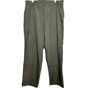 Patagonia Sol Patrol Pants UPF 30 Back Zip Pockets Zip Fly Quick-Dry Green 38"